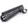 Trirock New Clamp On Black Tactical 13.5 inches Keymod handguard for AR15 M4 M16 with Steel Barrel Nut fits .223/5.56 rifles