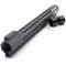 Trirock New Clamp On Black Tactical 15 inches Keymod handguard for AR15 M4 M16 with Steel Barrel Nut fits .223/5.56 rifles