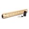 Trirock Gold NSR 15 Inch Free Float KeyMod AR15 AR-15 Handguard with Rail Mounted Steel Barrel Nut fit .223 5.56 rifles