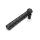 Clamp On Black Tactical 15 inch M-LOK handguard for AR15 M4 M16 with Steel Barrel Nut fits .223/5.56 rifles