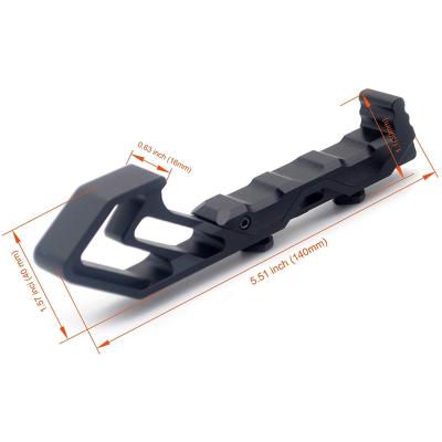 Trirock Hand Stop Aluminum Anodized for both Keymod and M-lok Handguard System handstop