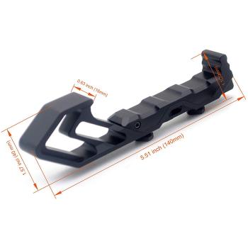 Trirock Hand Stop Aluminum Anodized for both Keymod and M-lok Handguard System handstop