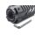 TRIROCK New 4'' Black Quad Rail Handguard Picatinny Rail Mount fits .223/5.56 rifle AR15 AR-15 M16 for real pistol shotgun