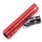New NSR 9 Inch Length Red Free Floating M-LOK AR15 Handguard With Rail Mount Steel Barrel Nut