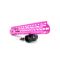 Trirock New NSR 12 Inch Length Pink Free Floating KeyMod AR15 Handguard With Rail Mount Steel Barrel Nut