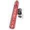 Trirock NSR style Red 10 inch M-LOK free float AR15 handguard mlok bevel edge fits .223/5.56 rifles with steel barrel nut