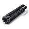 TRIROCK Two-pieces design 9.6 inch Drop-in Black Quad Rail handguard for MK18 Rifle interface system For Fitting .223 cal.