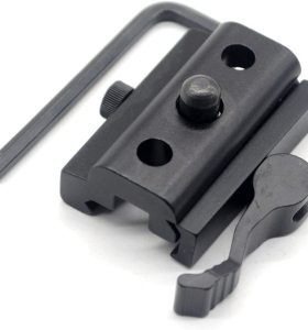 Trirock Tactical Outdoor Quick Detachable Cam Lock Bipod Sling Adapter for 20mm Picatinny Weaver Rail