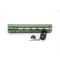 Trirock New NSR 10 Inch Length Olive drab green Free Floating KeyMod AR15 Handguard With Rail Mount Steel Barrel Nut