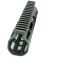 Trirock New NSR 7 Inch Length Olive drab green Free Floating KeyMod AR15 Handguard With Rail Mount Steel Barrel Nut