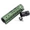 Trirock New NSR 7 Inch Length Olive drab green Free Floating KeyMod AR15 Handguard With Rail Mount Steel Barrel Nut
