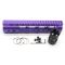 Trirock New NSR 9 Inch Length Purple Free Floating KeyMod AR15 Handguard With Rail Mount Steel Barrel Nut