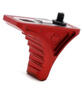 Forward Universal Red Hand Stop for both KeyMod & M-LOK MLOK Tactical Handguard