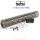 Trirock NSR Style TAN/ Flat dark earth optional 7" 9" 10" 12" 13.5" and 15" Free Float Keymod AR15 Handguard with Steel Barrel Nut