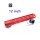 Trirock Clamp On Red anodized Tactical optional 7" 9" 10" 11" 12" 13.5" 15" 17" inch M-LOK handguard for AR15 M4 M16 with Steel Barrel Nut fits .223/5.56 rifles