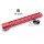 Trirock Clamp On Red anodized Tactical optional 7" 9" 10" 11" 12" 13.5" 15" 17" inch M-LOK handguard for AR15 M4 M16 with Steel Barrel Nut fits .223/5.56 rifles