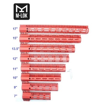 Trirock Clamp On Red anodized Tactical optional 7