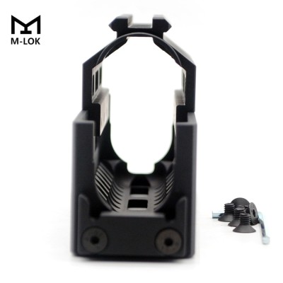 Trirock Universal 6.5 inch Black Two-pieces design drop in style AK M-LOK Handguard fits both RU & US AK47