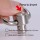TRIROCK 1.25 Inch Silver Push Button Quick Release Detachable Sling Swivel Mount for gun rifle sling