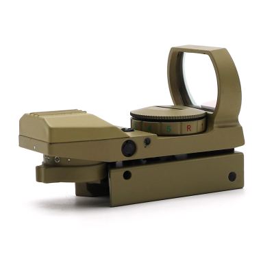 Trirock optional TAN/FDE or Black optic rifle Holographic Reflex Red Green Dot Sight Scope with 4 Type Reticle For 20mm Rails