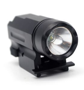 Trirock Quick Release Tactical 150LM Flashlight Hunting LED Lamp Light Torch fit 20mm Rail Mount
