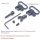 Trirock 1.0'' Rifle Lever Action Quick Detachable Sling Swivels & Screw Stud Base Mount Kit 22 Cal Split Band Fits Most .22 Caliber Rifles S-0712