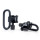 Trirock 2-pack Black 1.0 Inch Quick Detachable Heavy Duty Sling Swivel for Rifle Sling Quick Release gun Swivels for gun sling