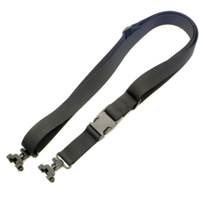 TRIROCK 3 Point Tactical webbing Sling Strap belt 1.25 Inch Adjustable with Quick Release with 21mm standard picatinny base mount