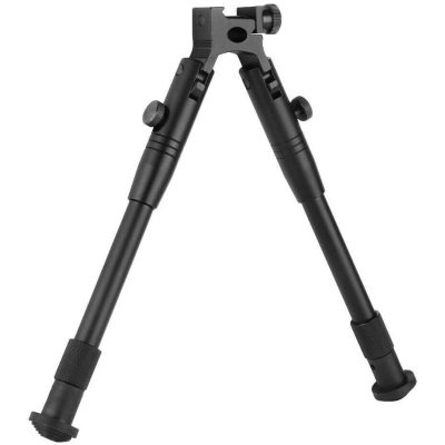 TRIROCK 8"-10" Picatinny/Weaver Style Bipod foldable extendable adjustable shooting stand fits 20mm rails