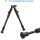 TRIROCK 8"-10" Picatinny/Weaver Style Bipod foldable extendable adjustable shooting stand fits 20mm rails