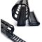 TRIROCK 4-pack optional Black/Gray/FDE Heat Resistant Rifle Handguard Protector Rubber Ladder Rail Cover Fits Weaver Picatinny rail