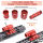 TRIROCK optional Black / Red Various Alternatives 30mm 25.4mm 20mm 27mm Flashlight Scope Ring Clip Holder Mount kit Fits M-LOK Rail System