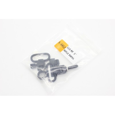 TRIROCK 1.0'' Full Band Sling Swivels Mounts on most .22 tube diameters of .430