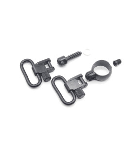 TRIROCK 1.0'' Quick Detachable Sling Swivels Mount Kit of Full Band Magazine Tube diameters .645"-.660" Fits Winchester/Marlin Lever Action Rifles S-3312