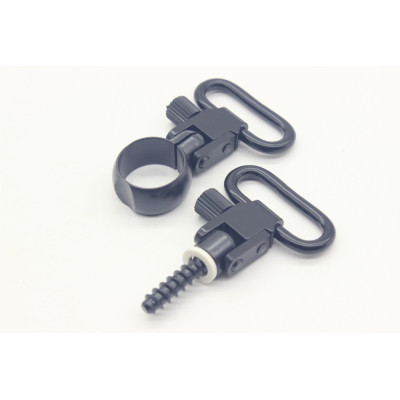 TRIROCK 1.0'' Quick Detachable Sling Swivels Mount Kit of Full Band Magazine Tube diameters .645