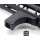 TRIROCK Tactical optional Keymod / M-LOK Forward Hand Stop Barricade Rest Front HandStop Compatible with Handguard Rail Mount System- Black