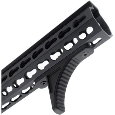 Trirock optional FDE / Black Forward Handstop Front Gripstop Barricade Rest compatible with Keymod handguard rail mounting system