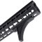 Trirock optional FDE / Black Forward Handstop Front Gripstop Barricade Rest compatible with Keymod handguard rail mounting system