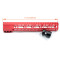 Trirock Clamp On Red Tactical 11 inch Keymod handguard for AR15 M4 M16 with Steel Barrel Nut fits .223/5.56 rifles