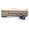 Trirock Clamp On TAN/FDE Tactical 9 inch Keymod handguard for AR15 M4 M16 with Steel Barrel Nut fits .223/5.56 rifles