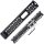 TRIROCK Two-Pieces Design 12.7 inch Drop-in Quad Rail Black handguard for MK18 Rifle Interface System for Fitting .223 Cal. Allows Space for Front Triangle Sight