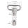 TRIROCK Silver 2-Pack 1.0'' Push Button Quick Release Detachable Sling Swivel with bottom cover