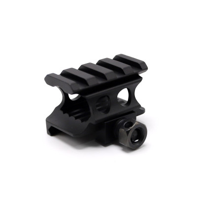 TRIROCK 0.83 inch saddle height super slim 4 slots Picatinny riser mount adapter metal compact with 21 mm rail base