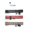 Trirock NSR style optional Black/Red/FDE 12 inch M-LOK free float AR15 handguard mlok bevel edge fits .223/5.56 rifles with steel barrel nut