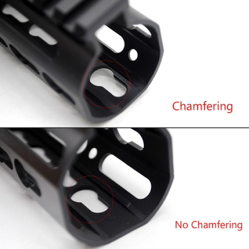 New product design – Round edge phase in handguard products