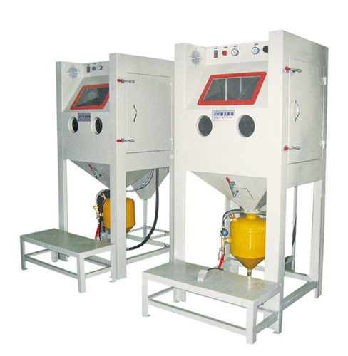 Manual rust removal and oxidation sandblasting machine