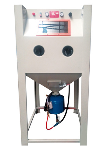 Manual rust removal and oxidation sandblasting machine