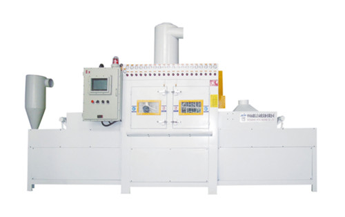 XT-1816-16A conveyor automatic sand blasting machine