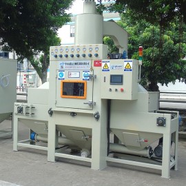 XT-8060-8A conveyor automatic sand blasting machine