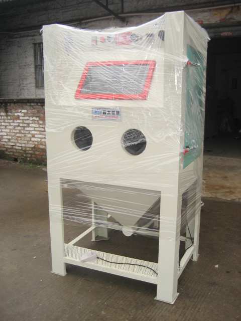 Small manual abrasive sanding machine